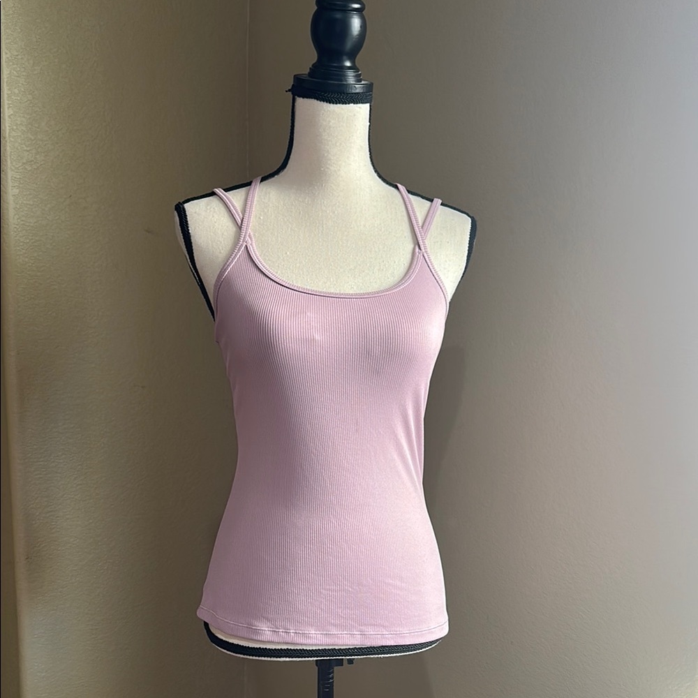 All in Motion Pink Fitted Camisole Top
